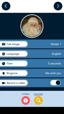 Speak to Santa Claus Christmas android App screenshot 3